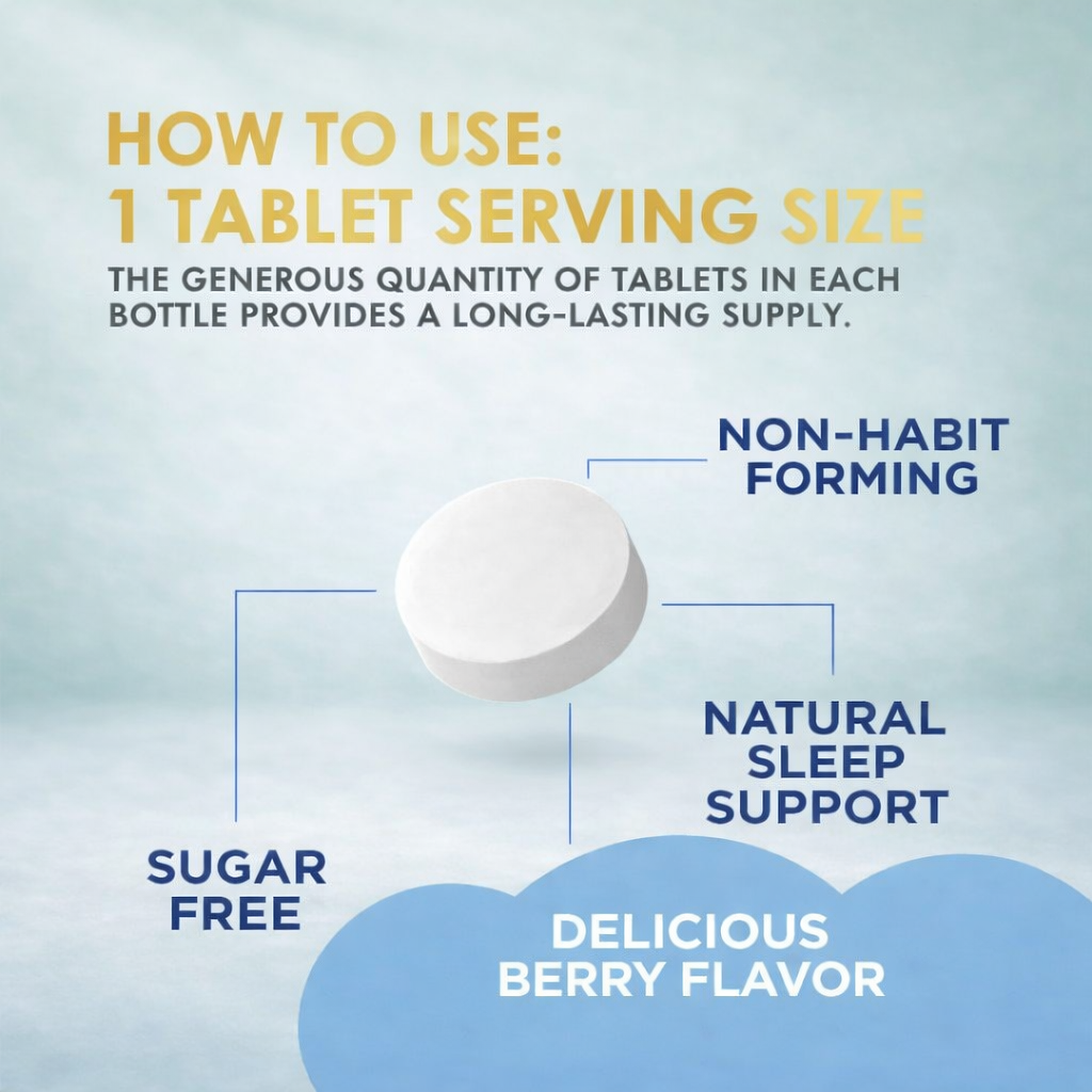 Restology DeepForce: 10mg Extra-Strength Fast-Dissolve Melatonin